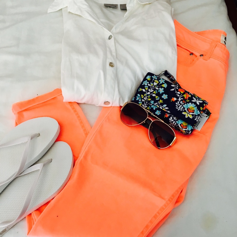 SO Orange Capris